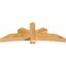 Ekena Millwork Alberta Rough Sawn Timber Gable Bracket, Western Red Cedar, 72"W x 27"H x 6"D x 6"F, 9/12 Pitch GBW072X27X0606ALB00RWR - alternate 5